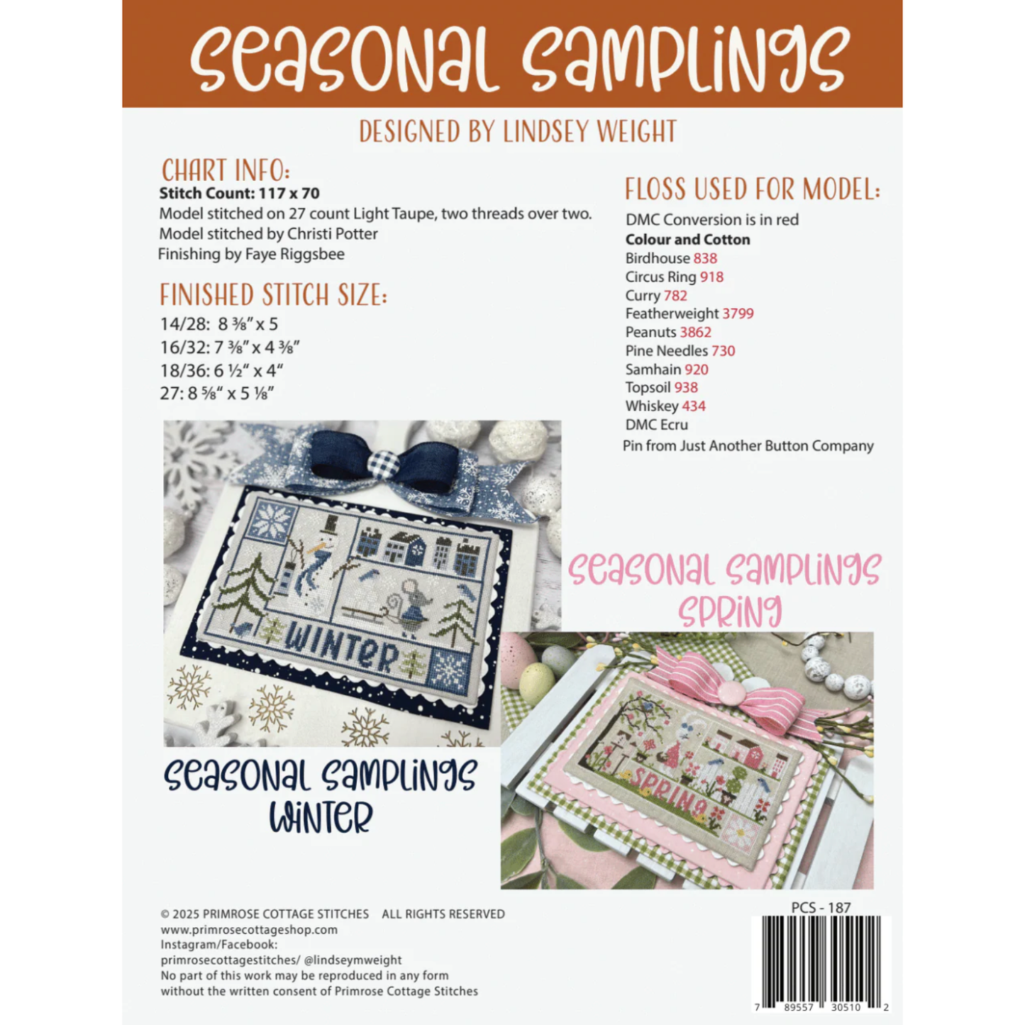 Primrose Cottage  | Seasonal Sampling: Autumn