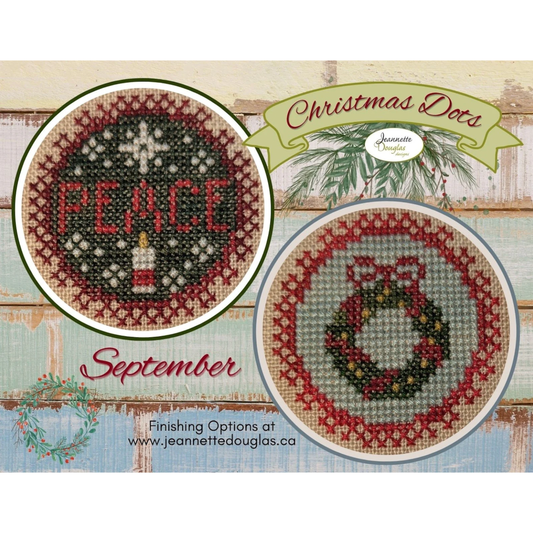 Jeannette Douglas Designs | Christmas Dots Series - September