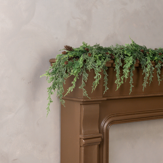 5' Mixed Cedar Garland
