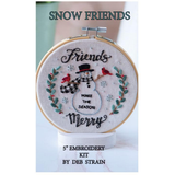 Deb Strain Embroidery Kit ~ Snow Friends