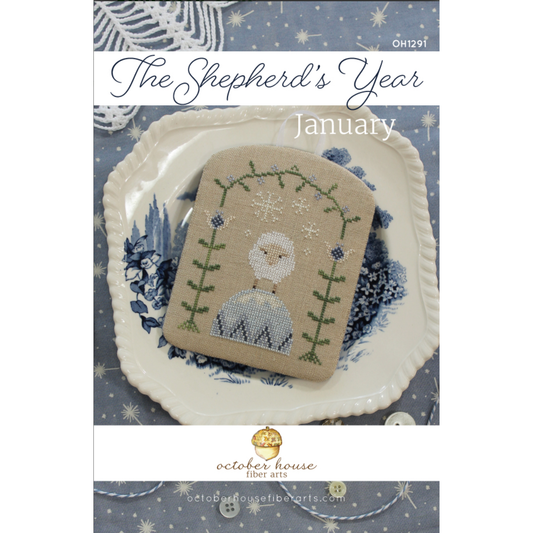 October House Fiber Arts | The Shepherd's Year - January