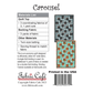 Fabric Cafe ~ Carousel Quilt Pattern