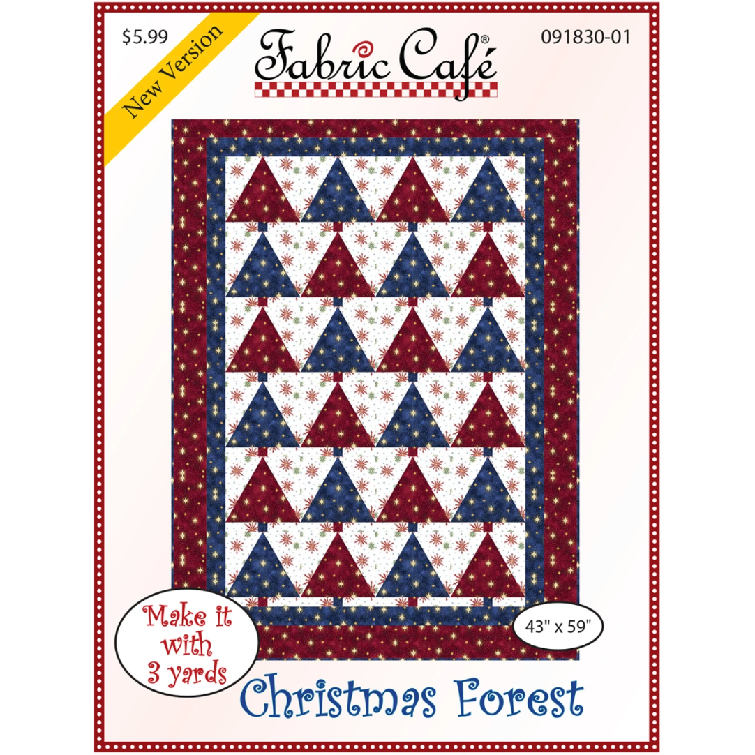 Fabric Cafe ~ Christmas Forest Quilt Pattern
