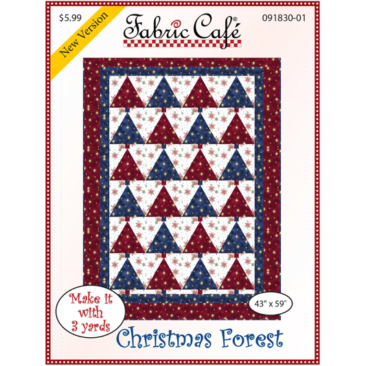Fabric Cafe ~ Christmas Forest Quilt Pattern