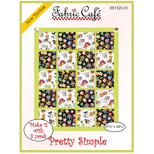 Fabric Cafe ~ Pretty Simple Quilt Pattern
