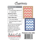 Fabric Cafe ~ Chevron Quilt Pattern