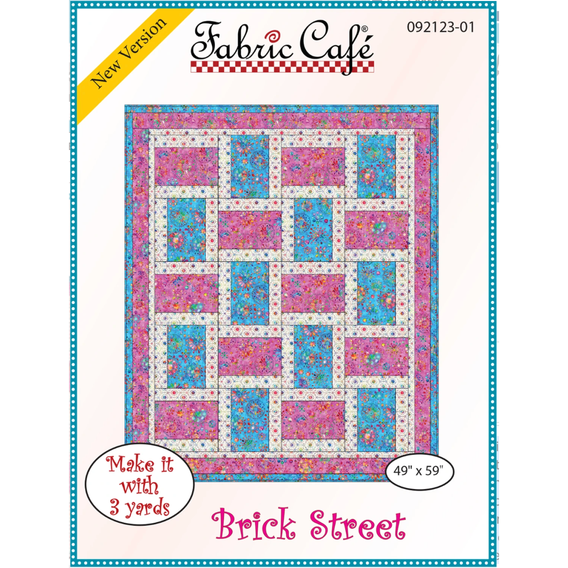 Fabric Cafe ~ Brick Street Quilt Pattern