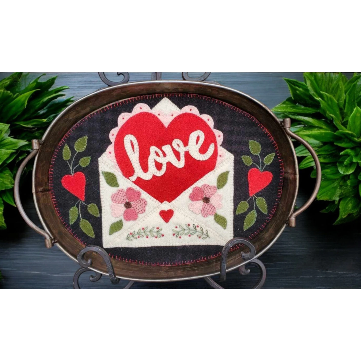 Sew Cherished ~ Love Letter Wool Applique Pattern