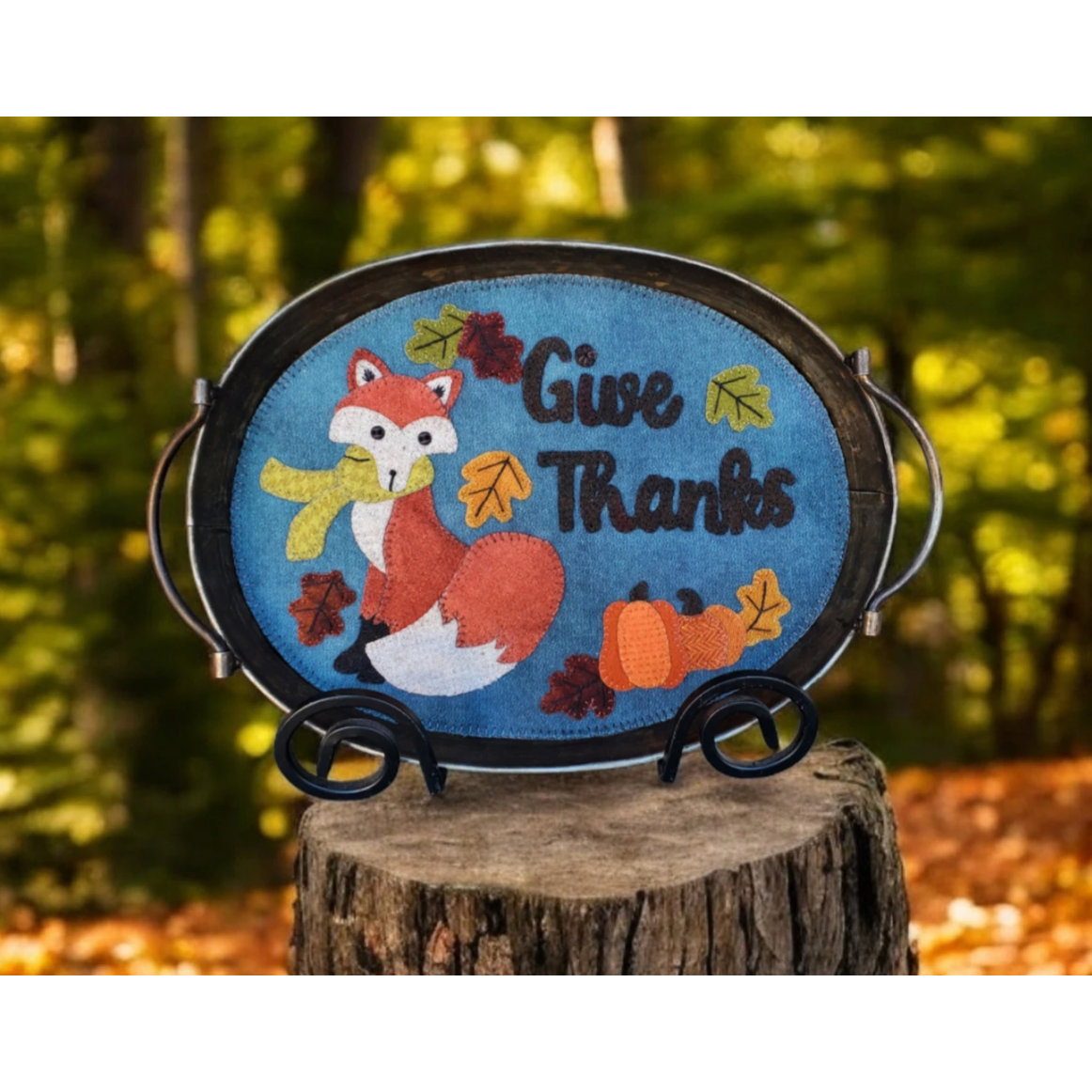 Sew Cherished ~ Foxy Wool Applique Pattern