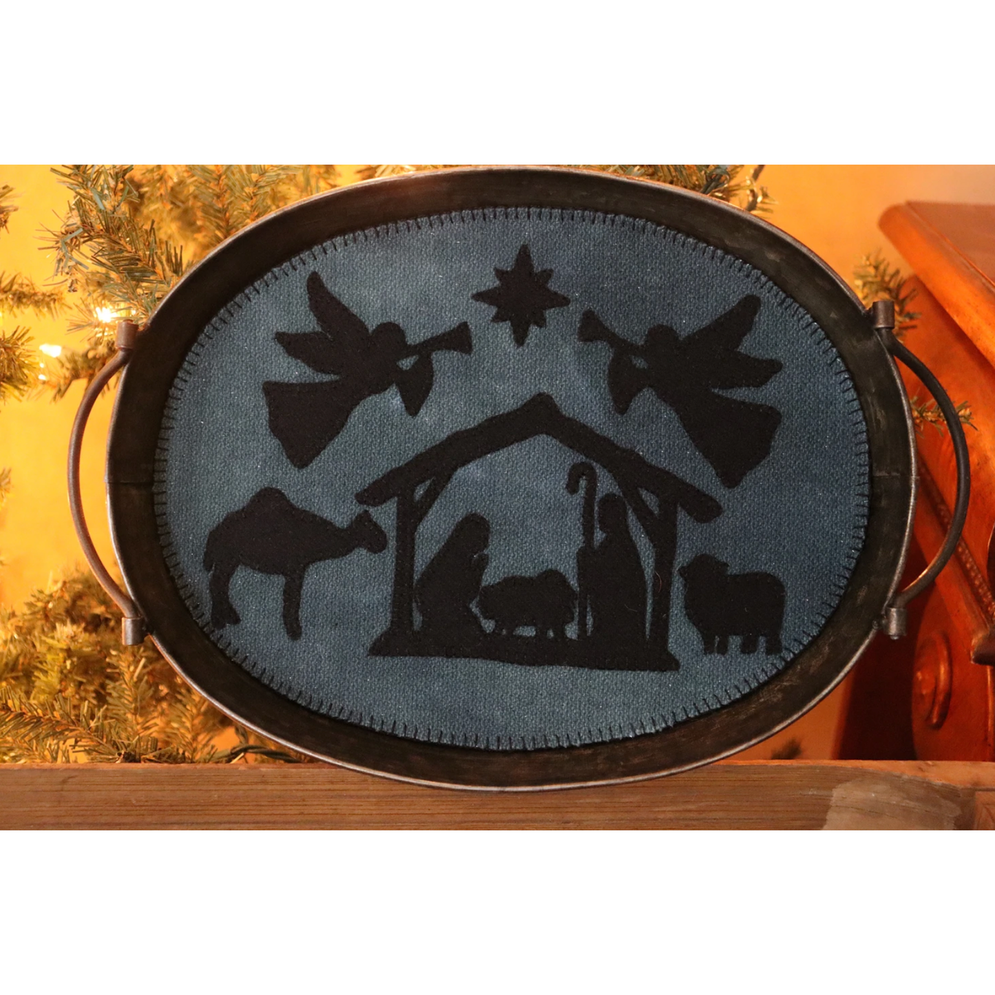 Sew Cherished ~ Just Believe Wool Applique Pattern