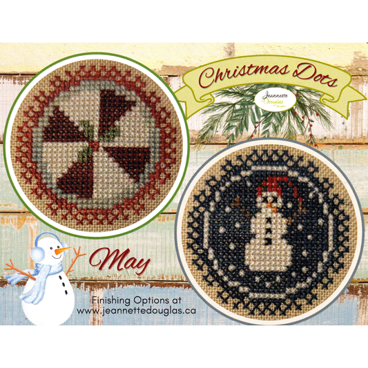 Jeannette Douglas Designs | Christmas Dots Series - May