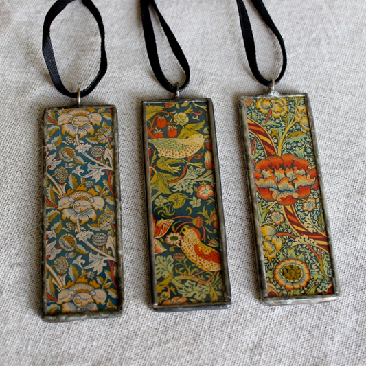Stained Glass Window Ornaments: Set of 3 Misc