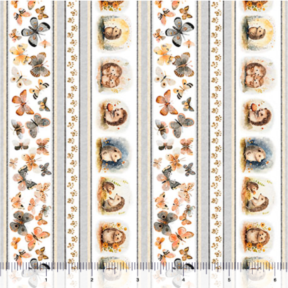 Hedgehugs ~ Multi Stripe ~ 31414 X Multi