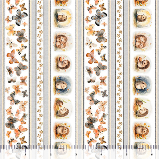 Hedgehugs ~ Multi Stripe ~ 31414 X Multi
