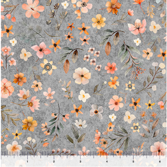 Hedgehugs ~ Floral Toss ~ 31416 K GRAY