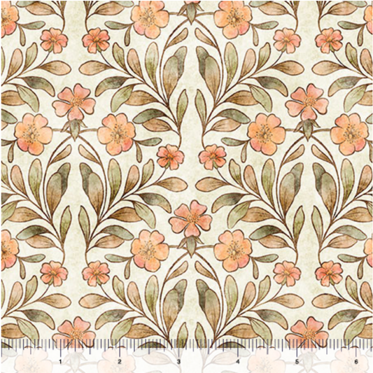 Hedgehugs ~ Floral & Leaf ~ 31417 K Lt. Gray
