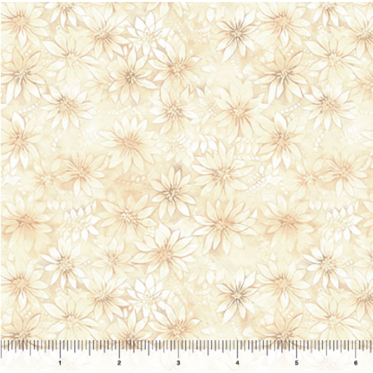 Hedgehugs ~ Daisy Tonal ~ 31418 E CREAM