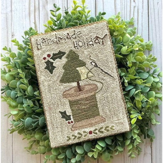Bird In The Hand Primitives | Handmade Holidays Punch Needle Pattern