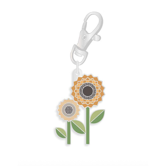 Lori Holt Enamel Happy Charm™ Sunflower
