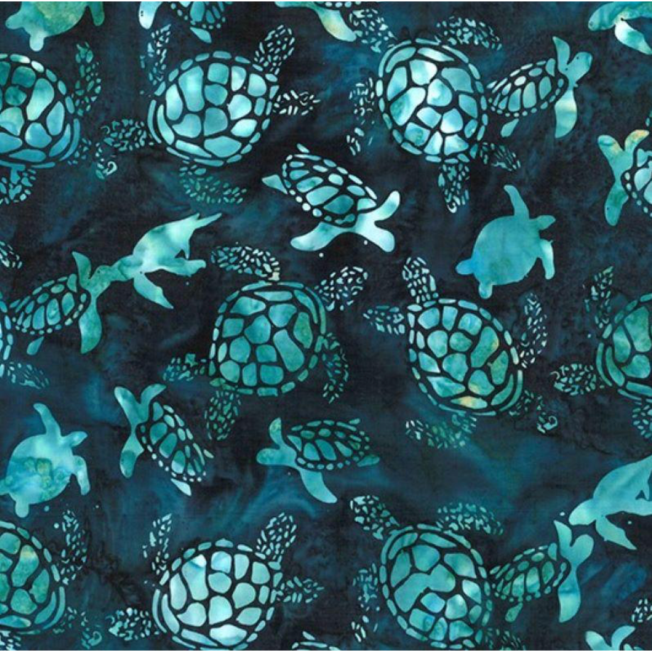 Bali Batik ~ Under the Sea ~ W2602 29 Jade