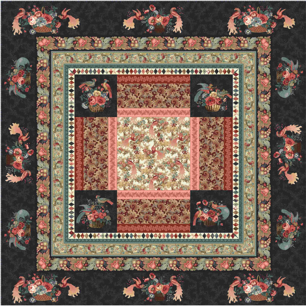 Philomena ~ Ingrid's Medallion Quilt Pattern