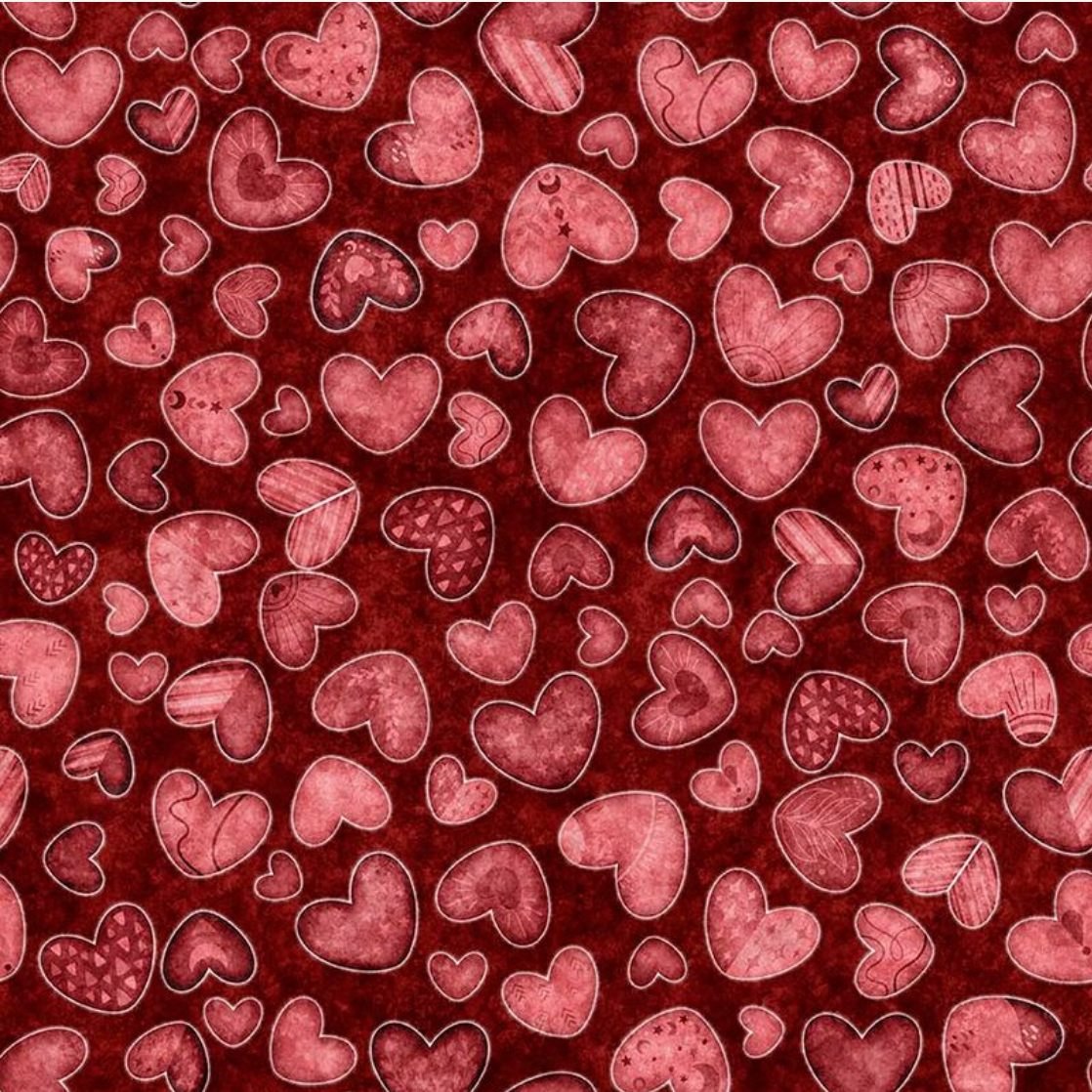 Hearts & Hugs ~ Hearts ~ 31650 M Garnet