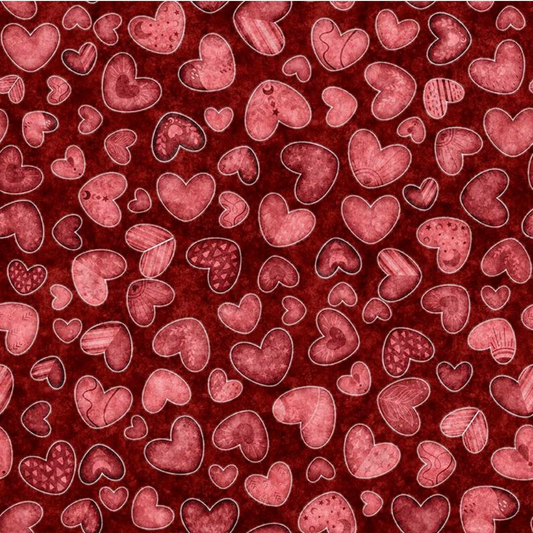 Hearts & Hugs ~ Hearts ~ 31650 M Garnet
