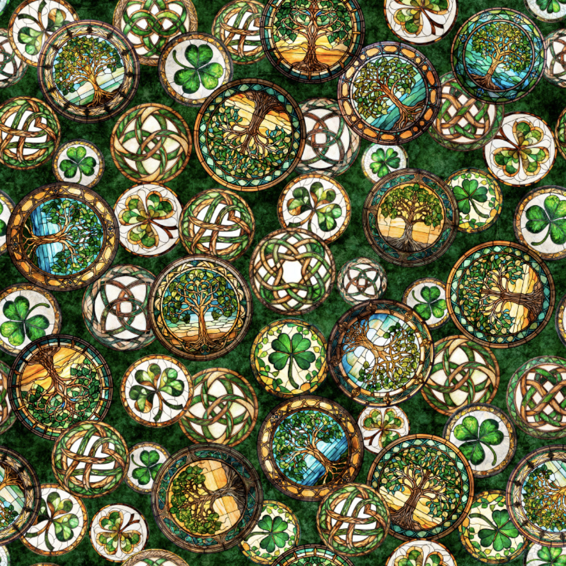 Spirit of Ireland ~ Celtic Medallions ~ 31653 F Forest