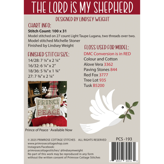 Primrose Cottage  | The Lord is My Shepherd