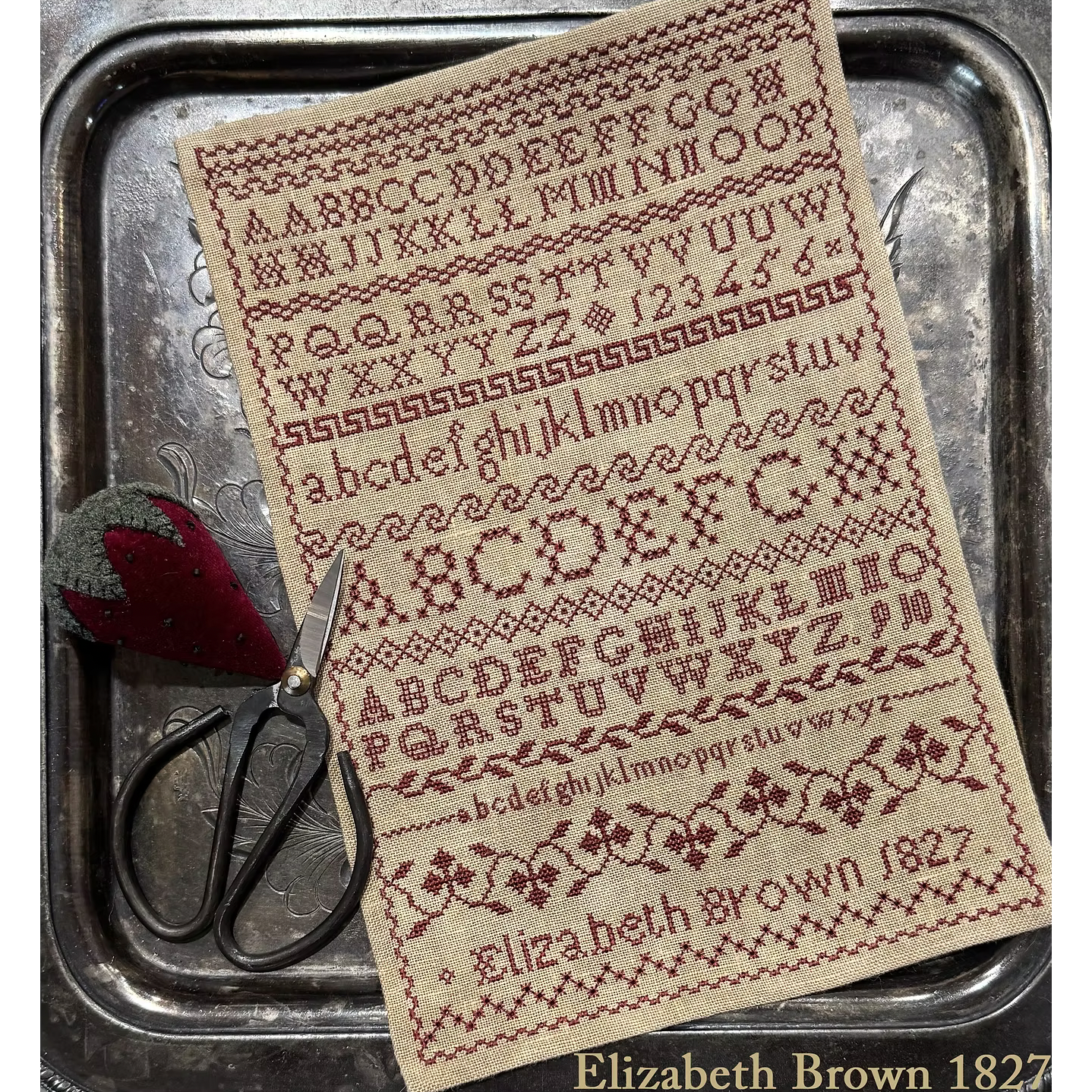 The Scarlett House |  Elizabeth Brown 1827