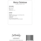 Sew Cherished ~ Merry Christmas Wool Applique Pattern