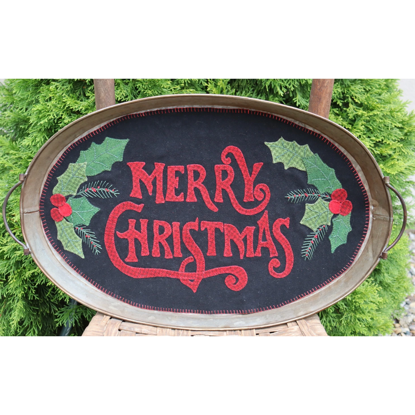 Sew Cherished ~ Merry Christmas Wool Applique Pattern