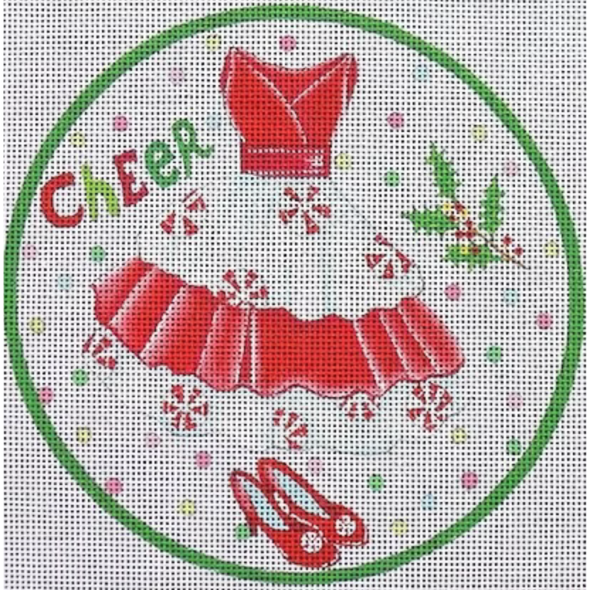 Love You More Needlepoint | Cheer Dress