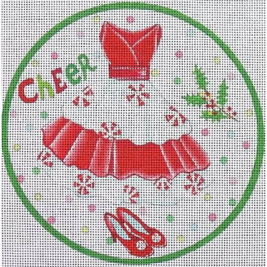 Love You More Needlepoint | Cheer Dress
