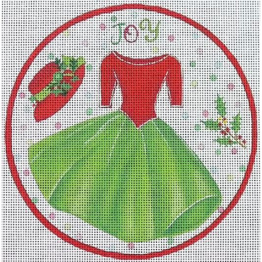 Love You More Needlepoint | Joy Dress