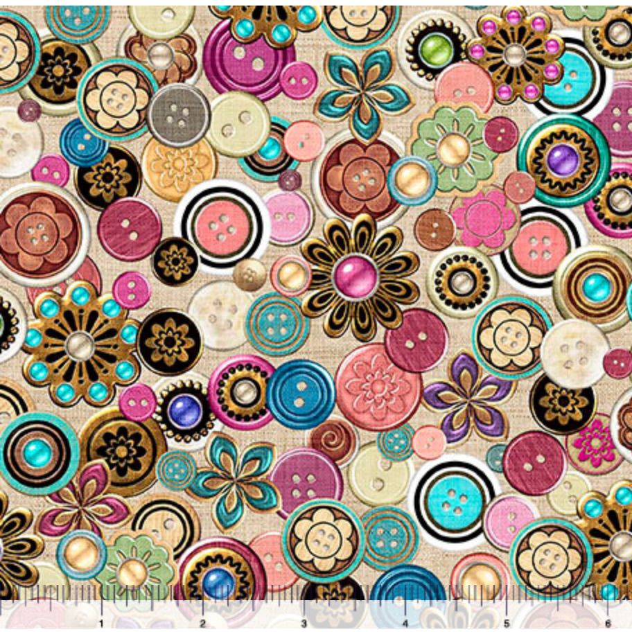 Sew Shabby Chic ~ Antique Buttons ~ 31579 X