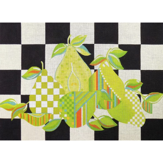 Love You More Needlepoint | Pears