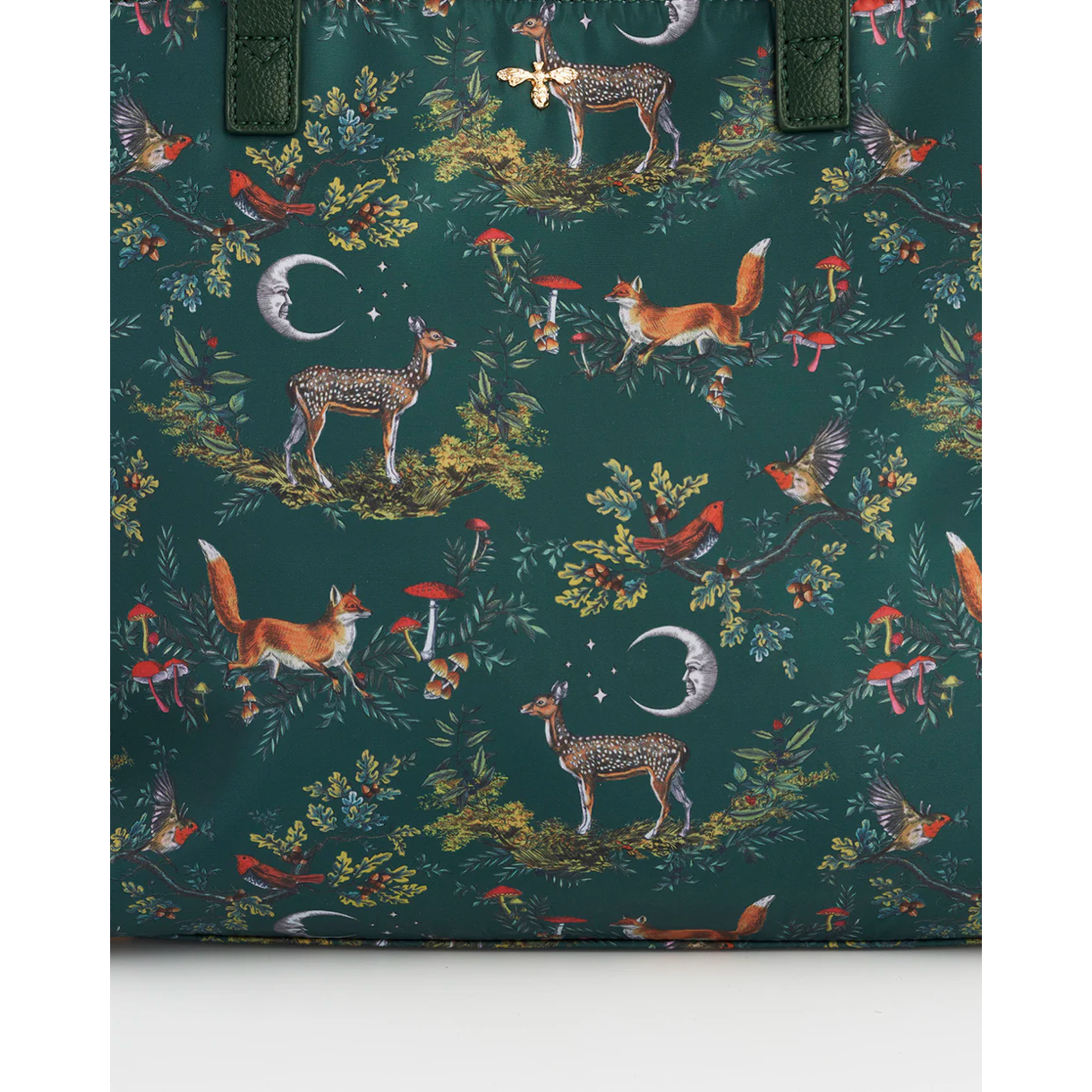 Fable England | Into the Woods Large Green Grab Tote