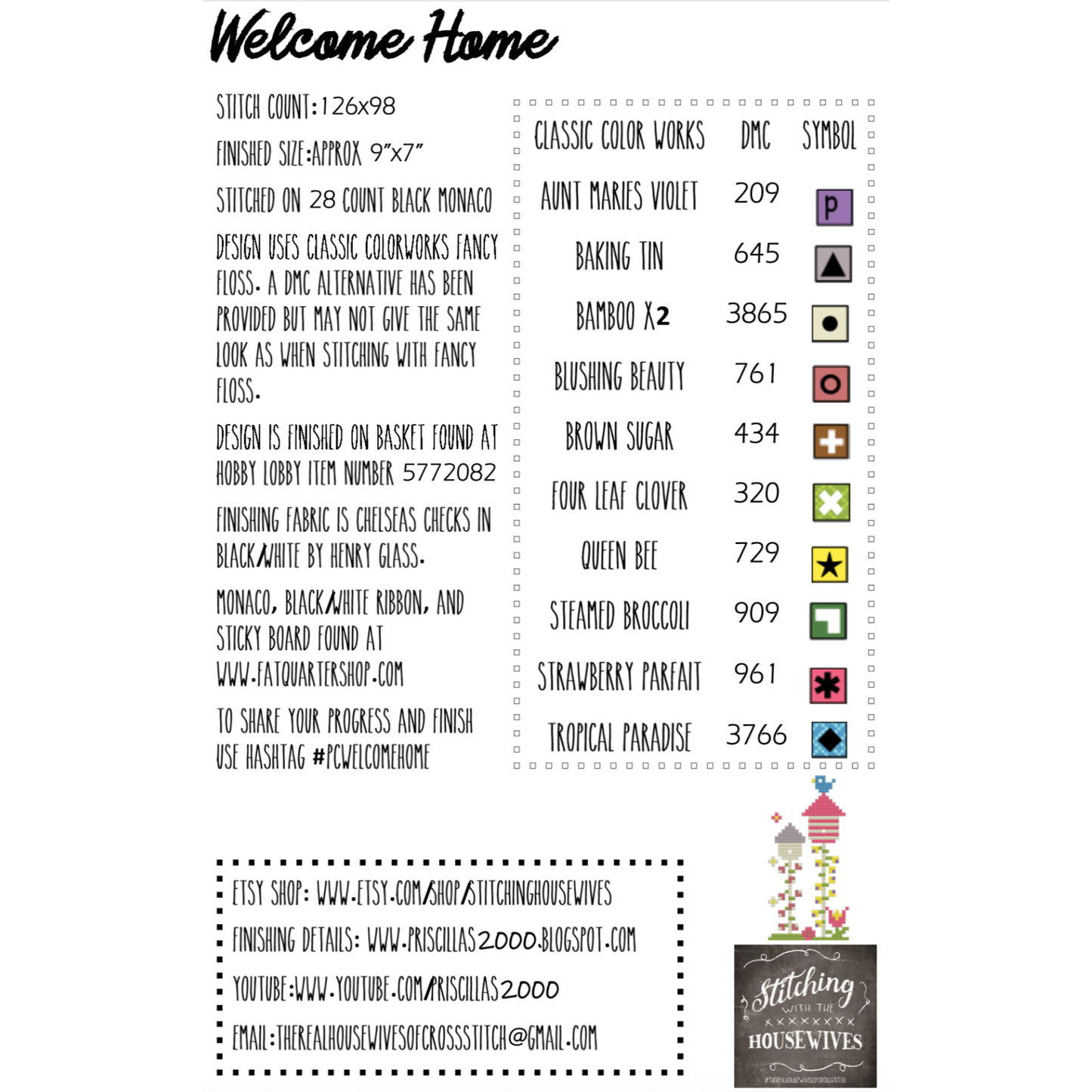 Stitching Housewives | Welcome Home - Spring