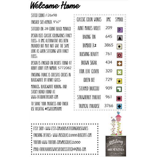 Stitching Housewives | Welcome Home - Spring