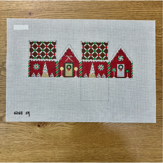 Susan Roberts | Chocolate Trellis Red Velvet, 3D Gingerbread House