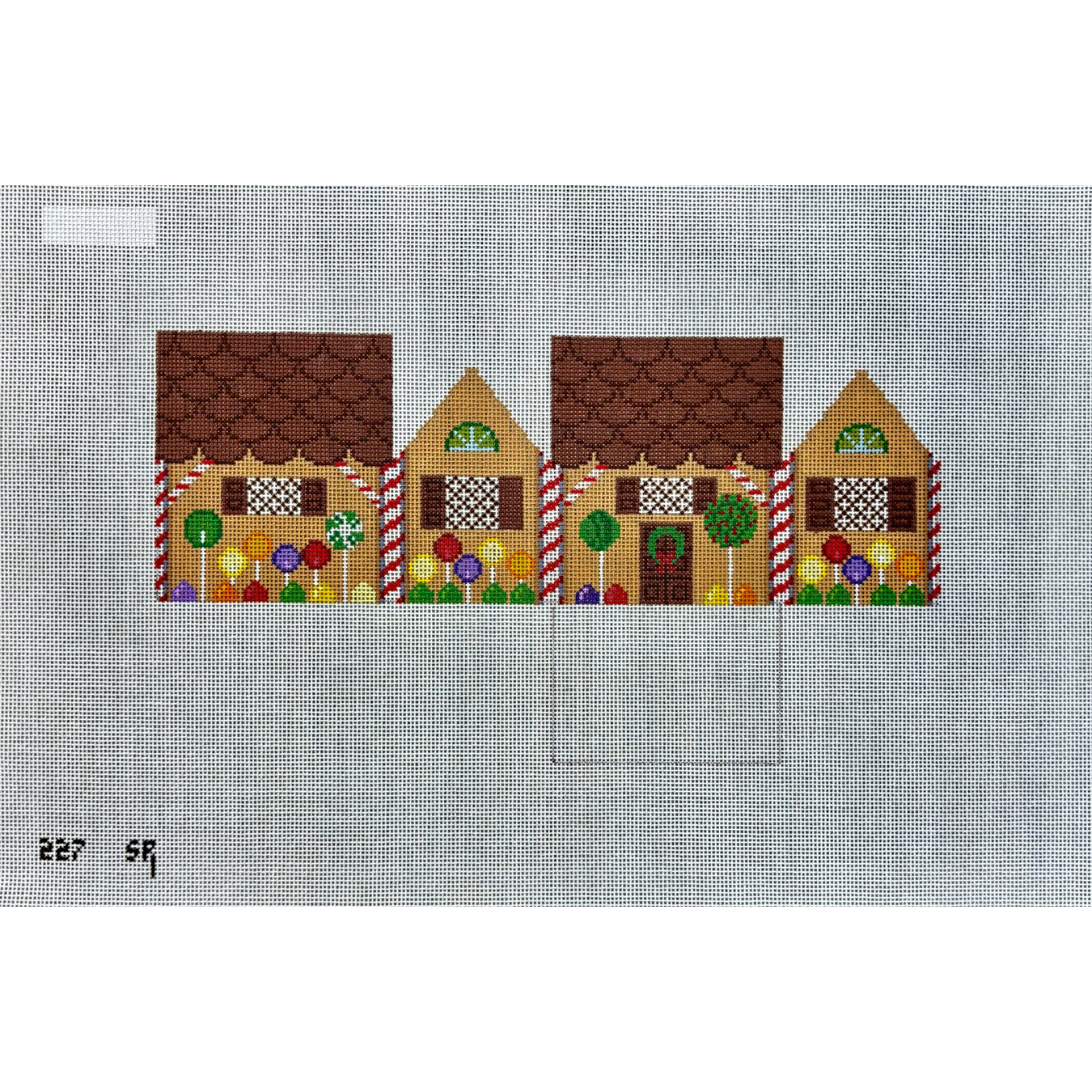 Susan Roberts | Chocolate Wafers and Lollipops, 3D Gingerbread House