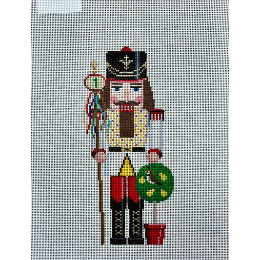 Susan Roberts | Twelve Days of Christmas Nutcrackers - Partridge in a Pear Tree