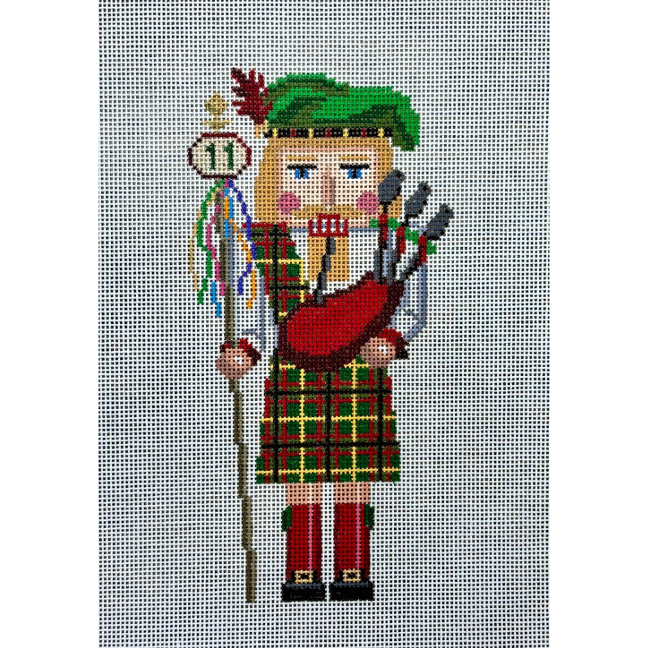 Susan Roberts | Twelve Days of Christmas Nutcrackers - Eleven Pipers Piping