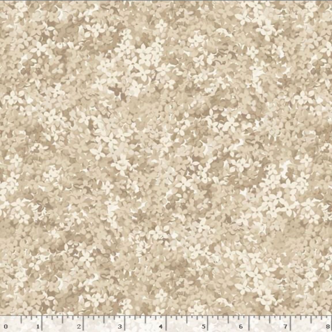 Lavender & Lace ~ Packed Flowers ~ R521507D  BEIGE