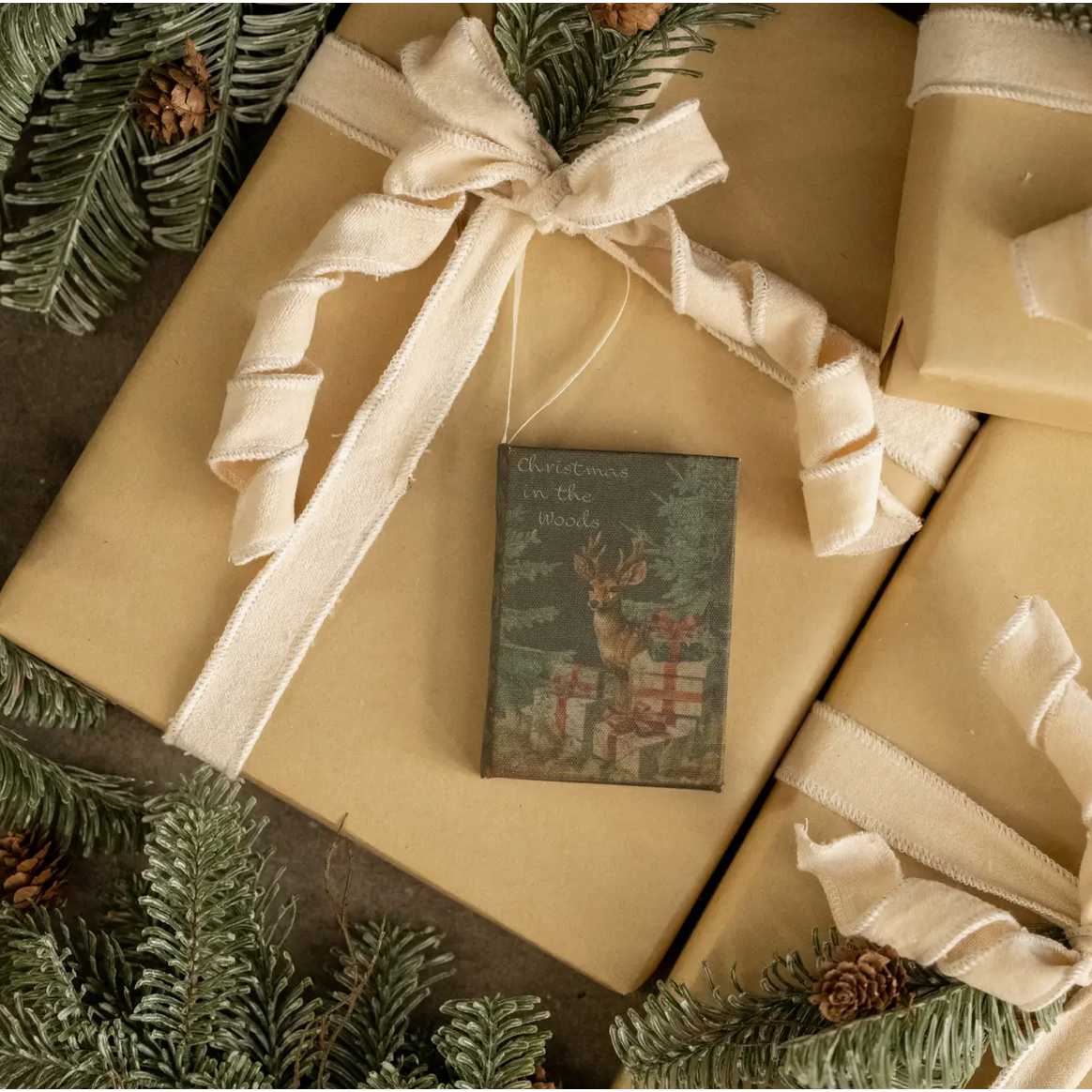 Christmas in the Woods Journal Ornament