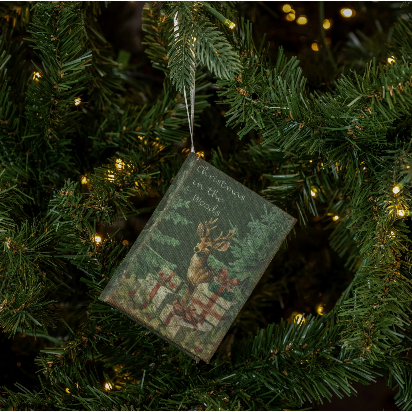 Christmas in the Woods Journal Ornament