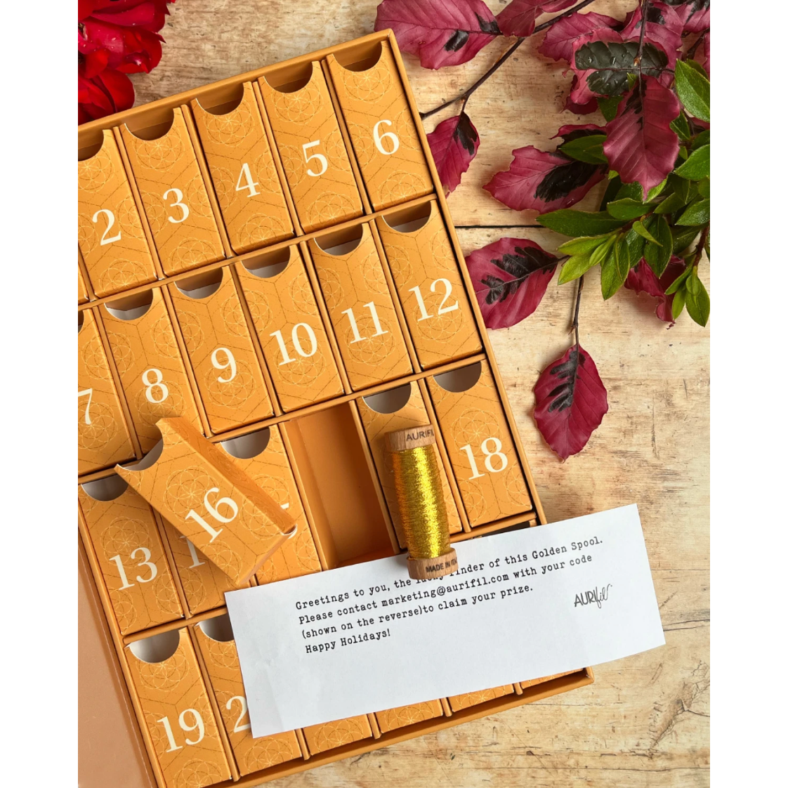 Aurifil Advent Calendar 2025