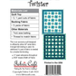 Fabric Cafe ~ Twister Quilt Pattern