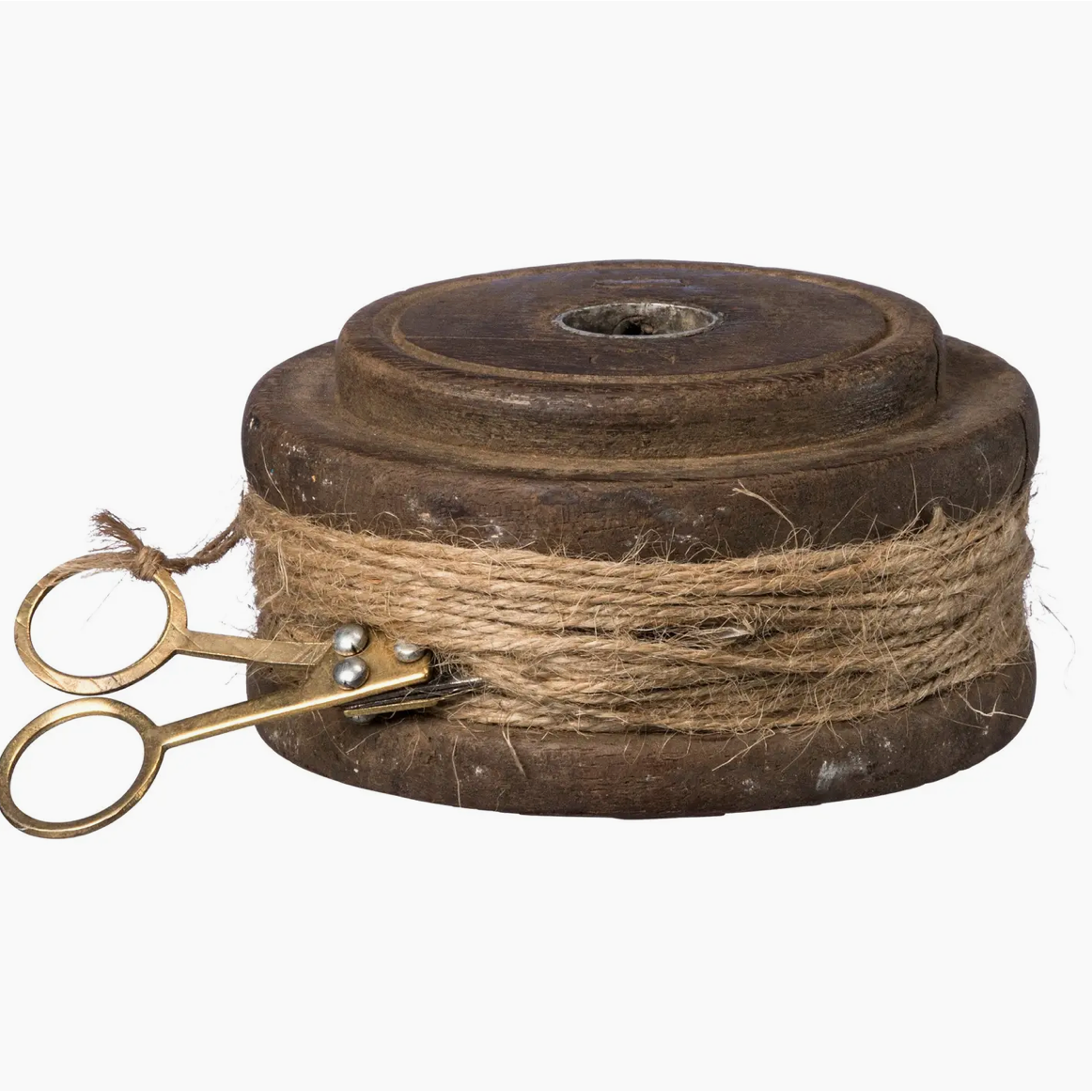 Flat Twine Spool with Scissors